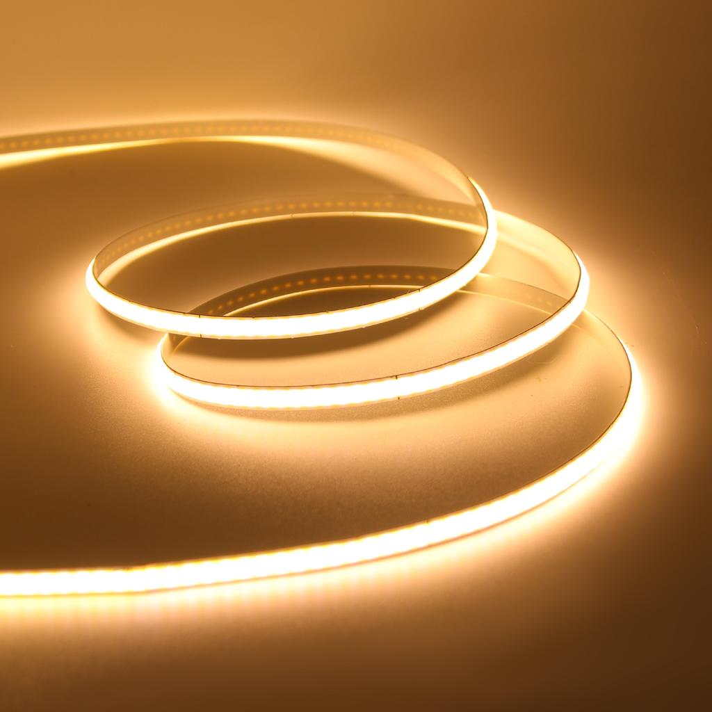 DC 12V COB Strip 320Leds/M Width 3MM 5MM 8MM White/Pink/Red/Yellow/Ice Blue/Green TV Backlight Flexible Ribbon Rope LED Light