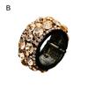 Strass Haar-Pferdeschwanzhalter Clips Kristall Manschette Elastisches Band für Frauen, Haarklammer Hoher Pferdeschwanz Clip Feste Haarnadel