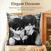 Game Anime O-Omori Cushion Cover Natural Linen Organic Fabric Double-Sided Printing Sofa Home Decor Gift Pillow Case