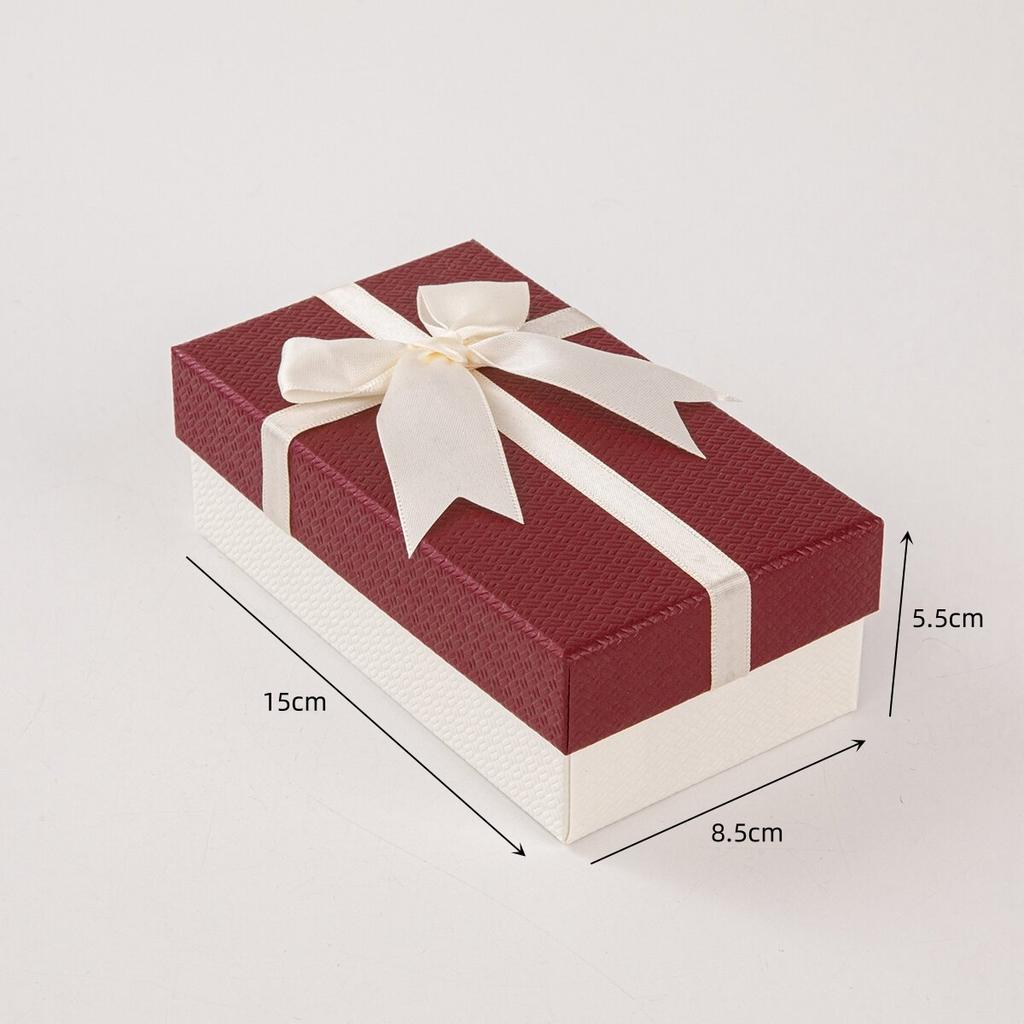 Valentinstag Geburtstag Geschenkbox Glückliche Süßigkeitenbox, Schleife Lippenstiftbox, Feiertagsgeschenkbox, Himmel und Erde Deckel Greifclip Geschenkbox