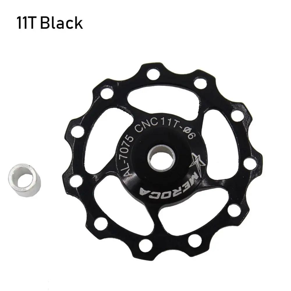 For MTB Bike 11T 13T Aluminum Jockey Wheel Mountain Road Bike Bicycle Rear Derailleur Guide Pulley Steel Bearing