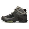 Tea And Horse Ancient Path Cushioning Abrasion Resistant Coverage Mid Top Hiking Shoes Men's Mabu Gray 492793