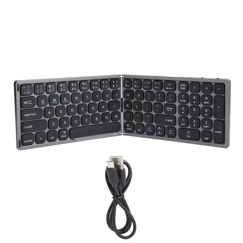 Folding Bluetooth Keyboard Wireless Ultrathin for IOS Android Windows Computer