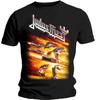 American Retro Judas Priest Firepower Shirt Heavy Metal T-shirt Summer New Retro Fashion Men's and Women's Streetwear