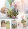 All-Season Polo Vest Pajamas for Hairless Cats – German Rex Exclusive.