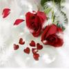 Red Rose Wallpaper Feather Wall Murals Living Room Bedroom Background Wallpaper