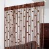 Door String Curtain Wall Panel Fringe Tassel Room Divider Blind Tassel Screen with Roses for Home Window Bedroom Decoration