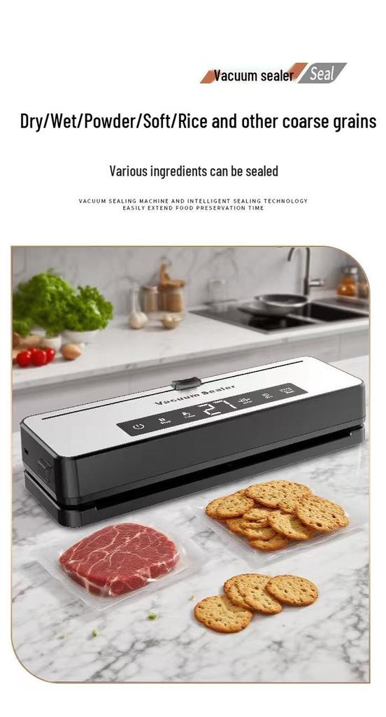 Automatische Draadloze Vacuümsealer voor Voedselbehoud