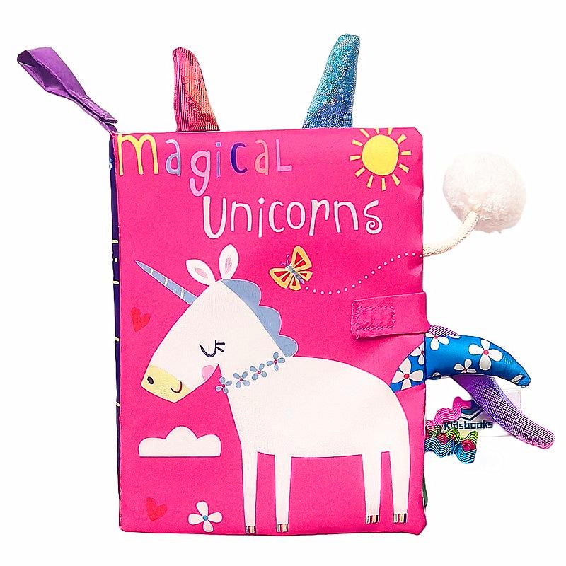 3D Animal Tail Cloth Book for Babies - Tear-Resistant and Quiet