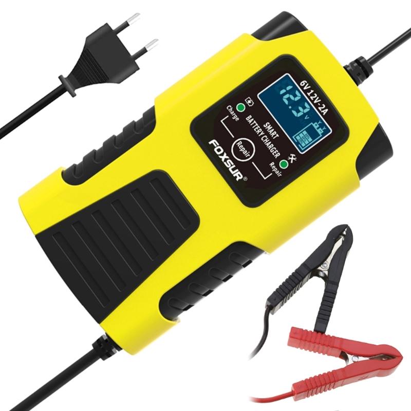 12V 6V Car Motorcycle Jump Starter Portable Maintainer Power Battery Charger