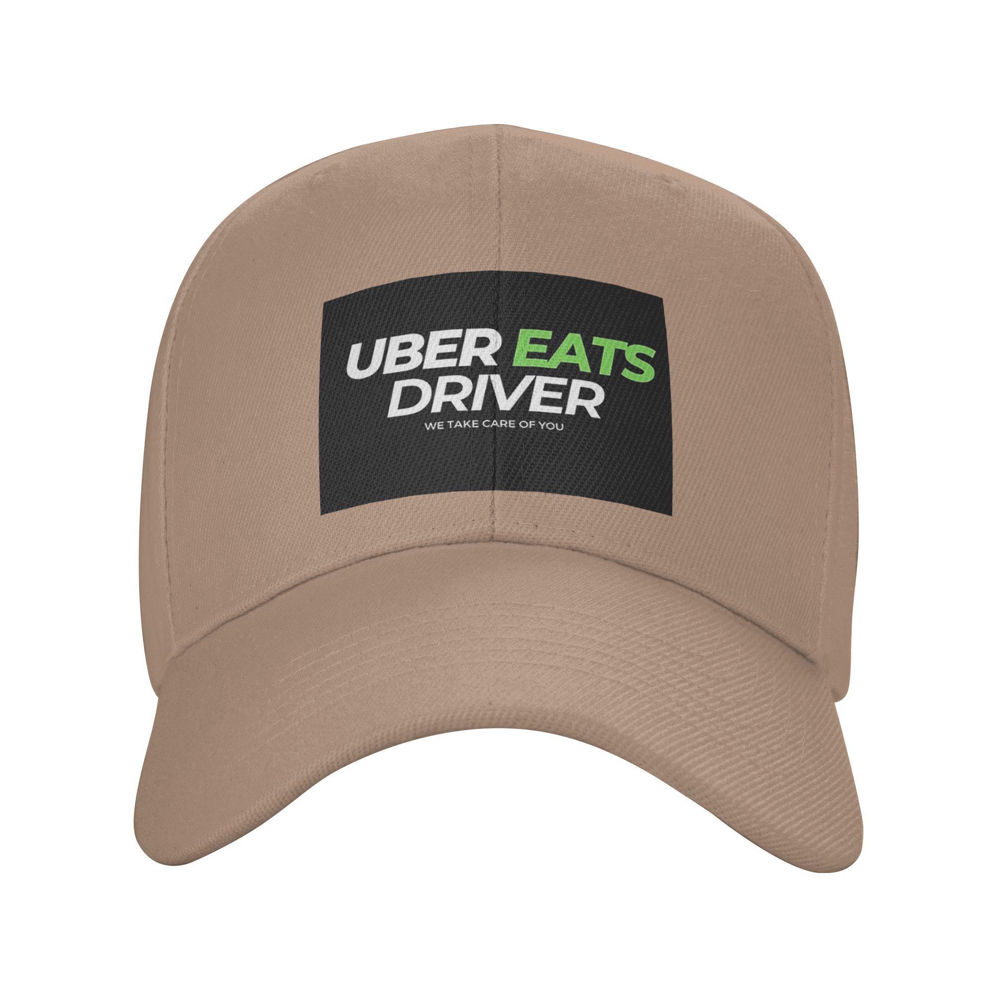 

Унісекс бейсболки з логотипом водія Uber Eats, кепки для водіїв доставки їжі, вуличні літні спортивні бейсболки, кепки в стилі хіп-хоп, кепки-кепки One Size