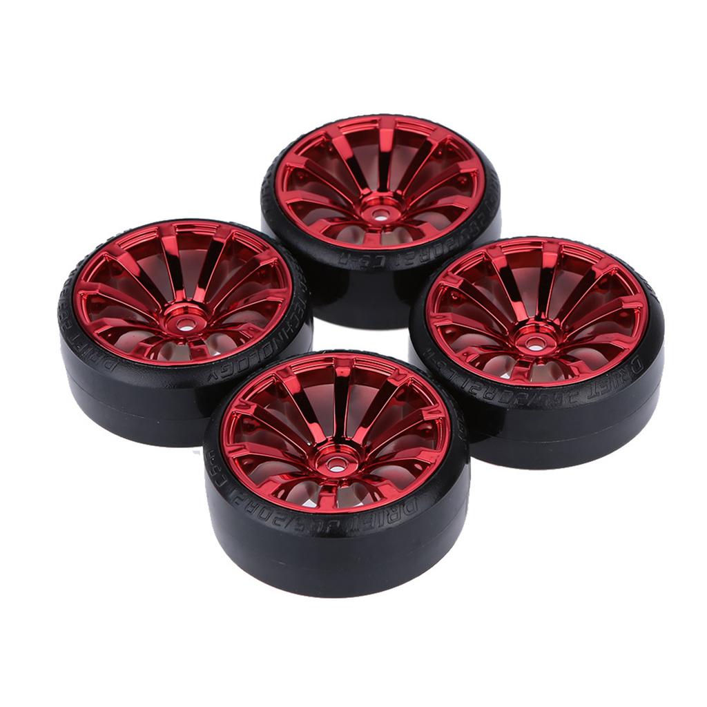 4PcsCelsiusSet 1Celsius10 Drift Car Tires Hard Tyre for       HPI   On-Road Drifting Car