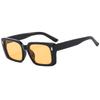 Fashion New Square Sunglasses Retro Rice Nail Design Personality Versatile Trendy Street Shooting Sun Glasses Female