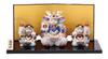 Tosai First Battle General Ornament Gift May Doll [General 13cm, Companion 8.5cm, Boxed]