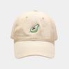 Spring new embroidered soft-top avocado cap men's and women's outdoor leisure sunscreen baseball cap