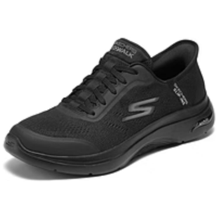 Skechers Arch Fit 2.0 Comfortable Convenience Low Top Lifestyle Casual Shoes Men Sneaker Black 216602-BBK
