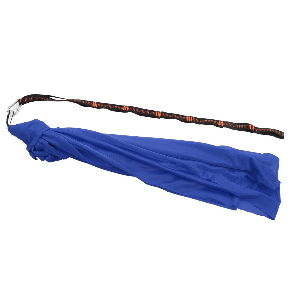 Children Hammock Polyester Stretchy Comfortable Kids Sensory Aerial Yoga Hammock for Indoor and Outdoor Blue