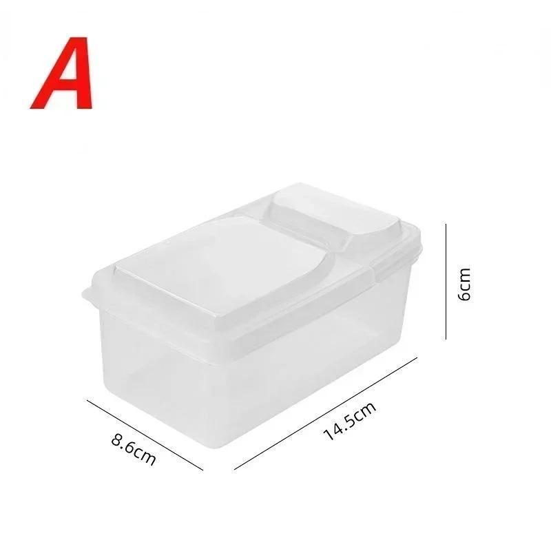Kuchyňský úložný box na koření, zásuvkový styl, krabice na koření, domácí, velký, obaly na koření, styl s výklopným víkem, vzduchotěsné skladování koření