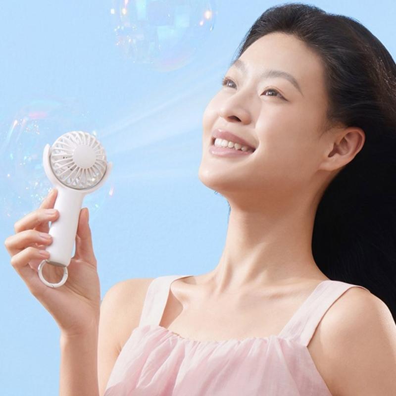 Multifuntional Handheld Fan Cooling Fan 1200mAh Powerful Electric Fan 3 Speed Setting for Travel Office and Outdoor Use