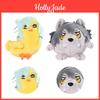 Cute Anime Idol Dream Festival Plush Toy Figure With Shorthair Fluffy Fur