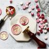 Butterfly Icon Wax Seal Stamp Replace Head Antique Metal Star Sky Pattern Sealing Wax Seals Head Retro Flowers