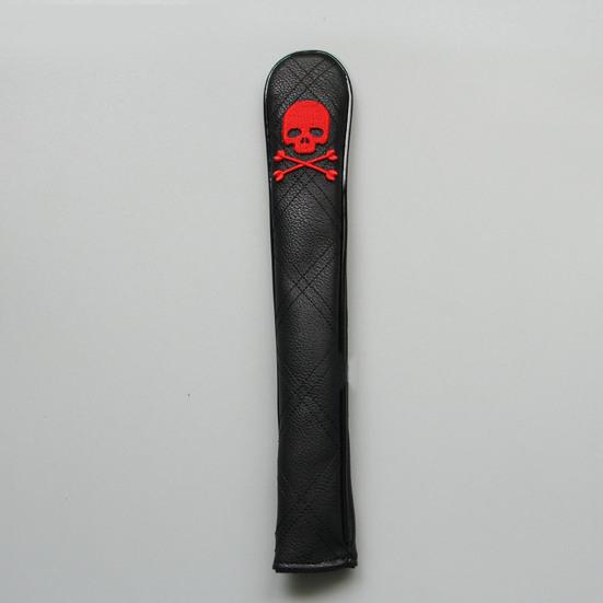 Golf Indicator Rod Holder 3D Embroidery Four-leaf Clover PatternTraining Aid Golf Alignment Stick Cover Golf Supplies