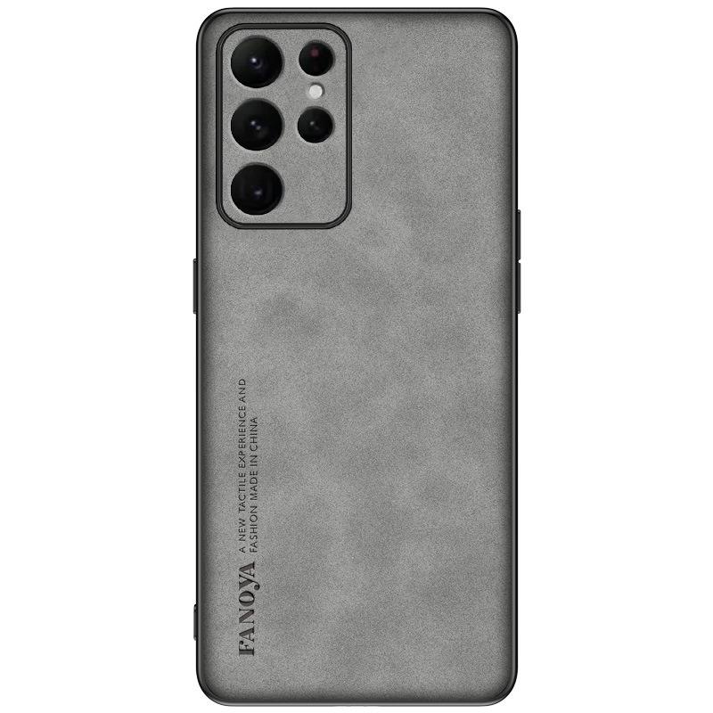 Applicable To Samsung S26Ultra Sheepskin Mobile Phone Case S25Ultra All-inclusive S24 Anti-drop S25FE Protective Case