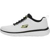 Memory Foam Comfortable Versatile Shock Absorbing Non-Slip Durable Breathable Lightweight Low-Top Casual Shoes Men Sneaker White 8790258-WBK