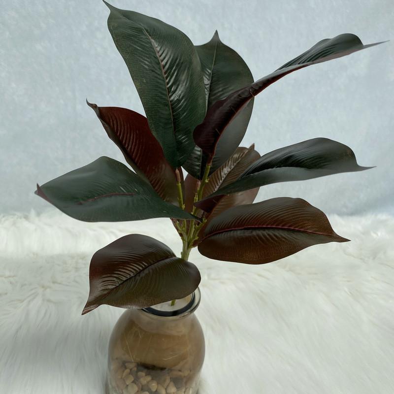 Faux Green Tree With 26 Leaves For House Decor And Photography Scene Creation