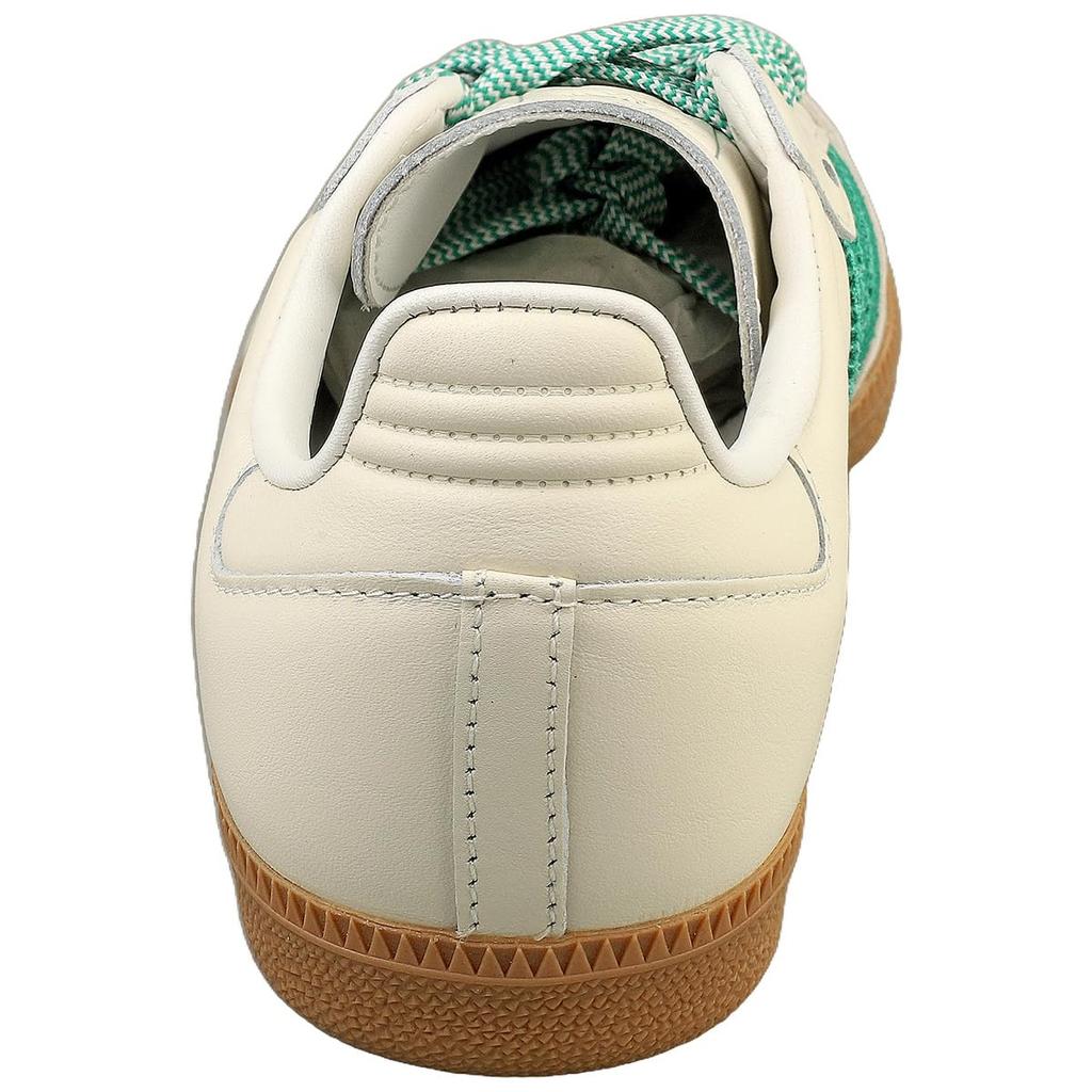 adidas Originals SAMBA OG W Leather Sneakers Size Off JI3906, White/Green, Women's/Men's 24.5cm - White-Green (JI3906)
