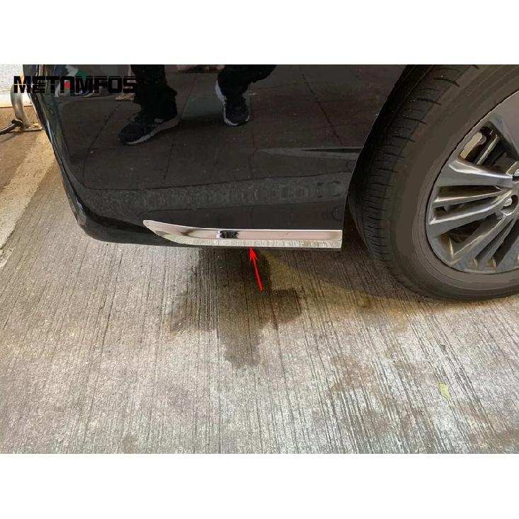 For Toyota Noah VOXY 90 2024 2025 2026 Stainless Steel Front Rear Corner Bumper Trim Anti-collision Strip Accessories