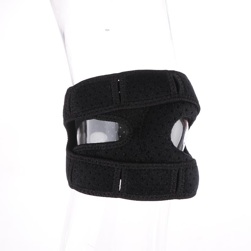 Compression Knee Brace Knee Stabilizer Brace For Men Reusable Pads Sleeve Adjustable Leg Breathable Wrap For Hiking Volleyball