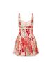 2026 Sexy V-Neck Lace Camisole Linen Slim-Fit Dress
