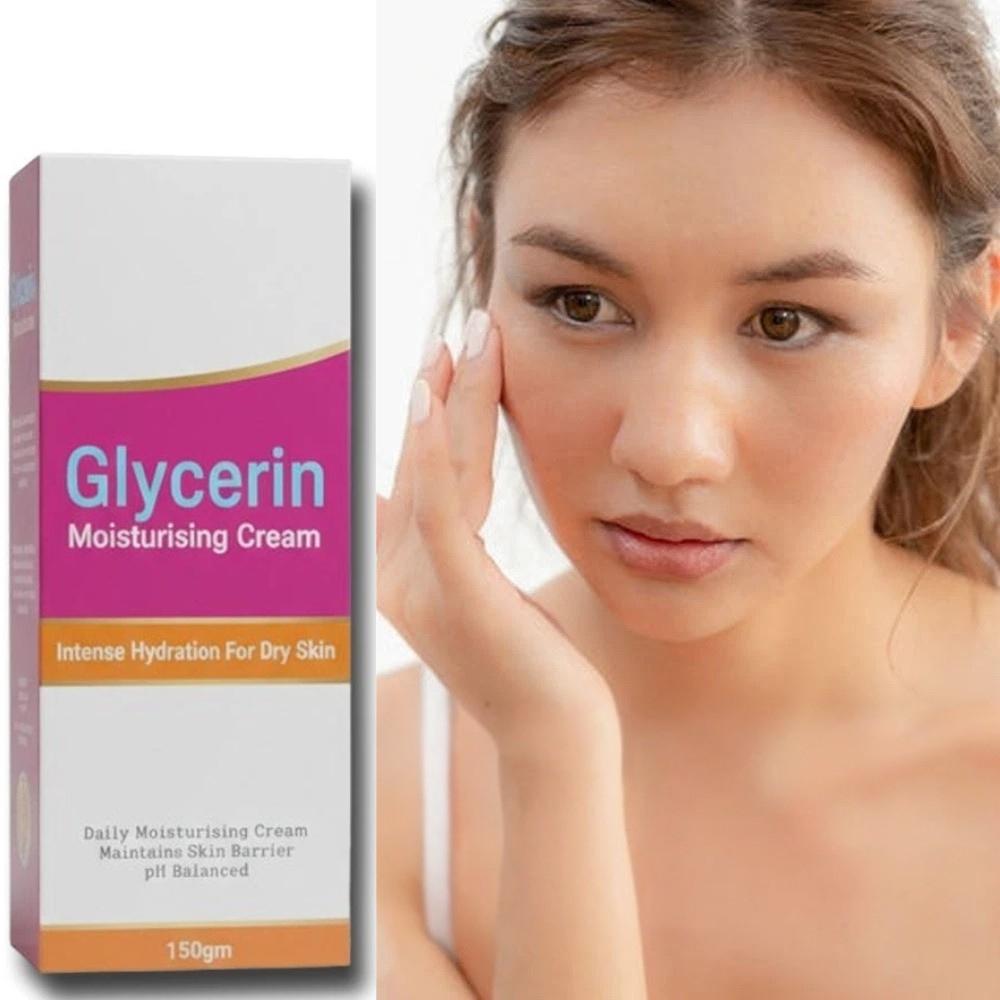 Glycerin Moisturising Cream for Dry Skin – Intense Hydration, Skin Barrier Repair & Daily Moisturizer (150g)