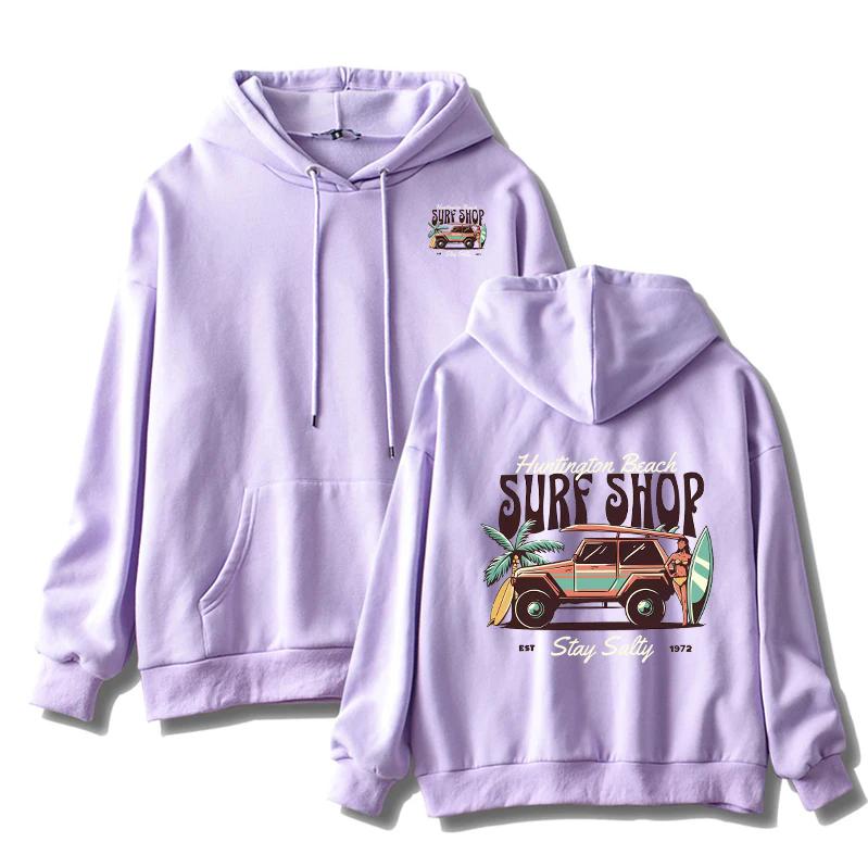 

Bluza Z Kapturem Dla Z Kapturem Typu Oversized Z Kapturem Dla Mężczyzn I Kobiet W Stylu Surf Shopest 1972 г. S светло-фиолетовый