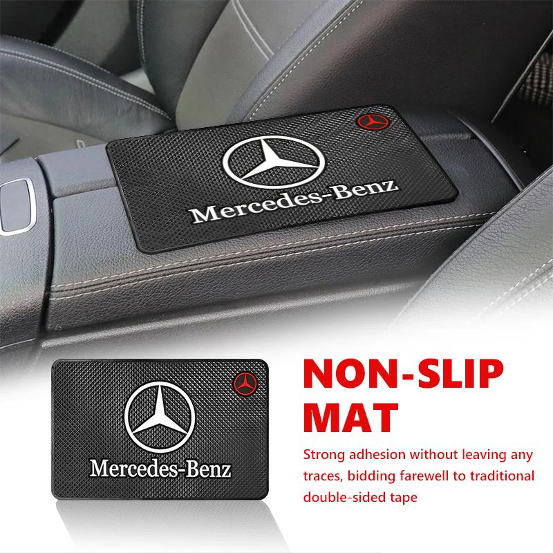CGRE6 For Benz Car Style Non-slip Silicone Pad Dashboard Sticky Pad Mobile Phone Holder AMG Exclusive A C E R V Class CLA CLS C180