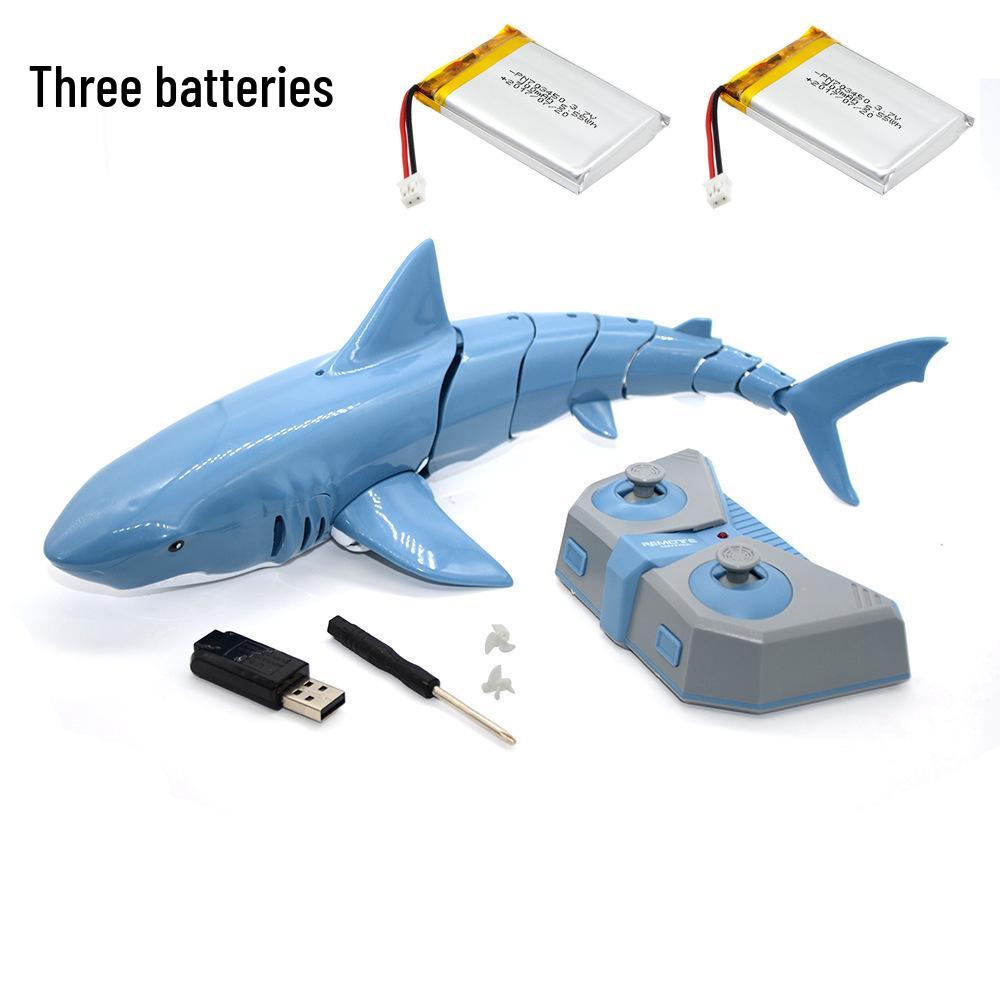 Shark Remote Control Electric Toy - 2.4G, Long Battery, Water Play