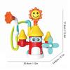 Baby Castle Water Spray Toy with Suction Cup, 12"x5.7"