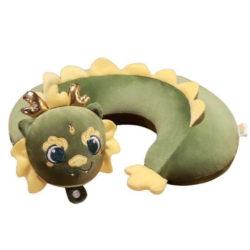 Wholesale Dragon Luck U-shaped Neck Pillow Ideal Gift For New Year And Festivals