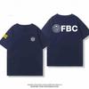 2026 Federal Bureau of Control FBC Paranormale Organisation Unisex und Damen Kurzarm T-Shirt Sommer Vielseitiges Baumwoll Oberteil
