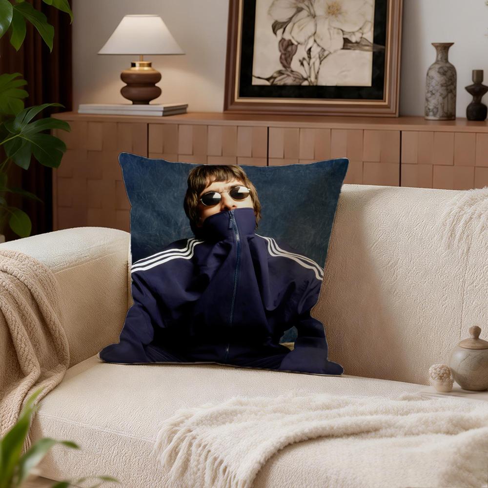 Liam Gallagher Cushion Cover Cushion Cover Set 4Pcs 50X50 45X45 40X40 Pillowcase Decorative Sofa Home Decor