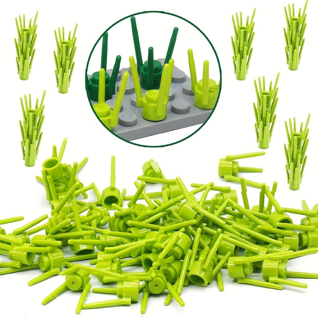 50pcs MOC Parts 3741 Plant Flower Stem Holder Building Blocks Street Plants Flowers Decoration Assembled Bricks Toys for Gifts