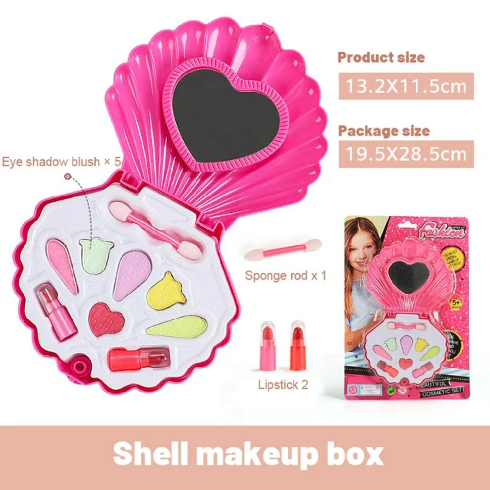 Makeup Cosmetic Mini Kit, 1 Piece, Seashell