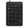 Mobo USB-A Wired Numeric Keypad with NumLock Sync and Non-Sync macOS Mode Switching, Black, AM-NPW22-BK