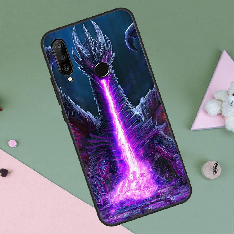 Legendary Dragon For Huawei Nova 9 10 SE Y91 Y61 Y90 Y70 Y60 Y72 12s 12i 11i 7i 8i P60 Pro P30 P40 Lite Case