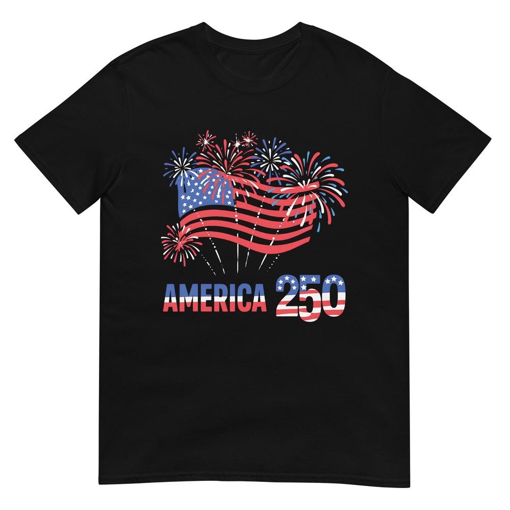250 Years America Anniversary 250th Independence Day Freedom Tshirt