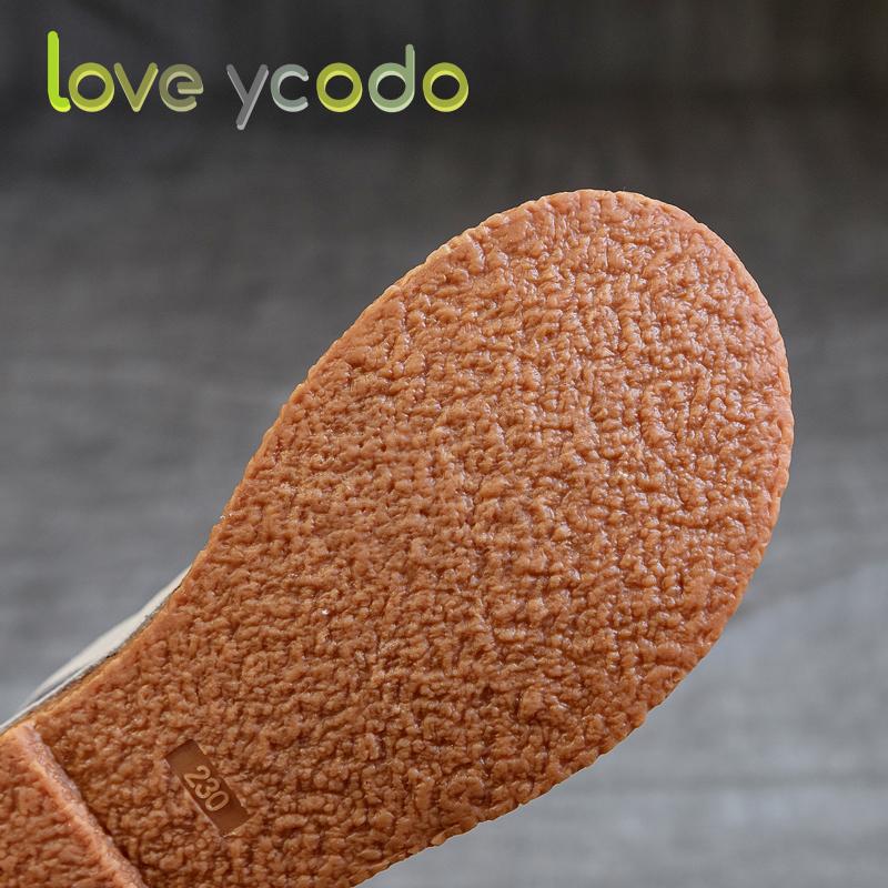 love ycodo Summer Leather Sandals for Women and Students Size 35-43