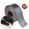 Car Acces Carbon Door Fiber Sill Plate Scuff Cover Anti Scratch Sticker 2m*m