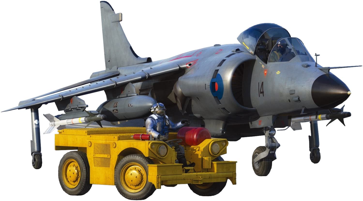 

Kinetic 1/48 Royal Navy Sea Harrier FRS.1 Falklands War 40th Anniversary Plastic Model Kit KNE48138