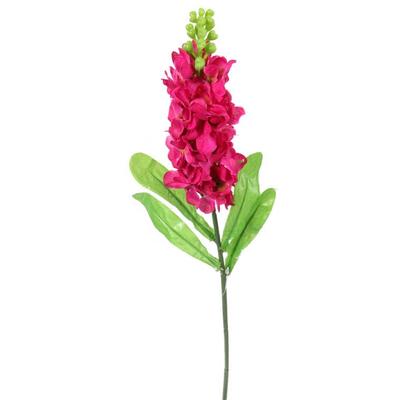 A Branch of Artificial Gillyflower, Pink, 55 Cm